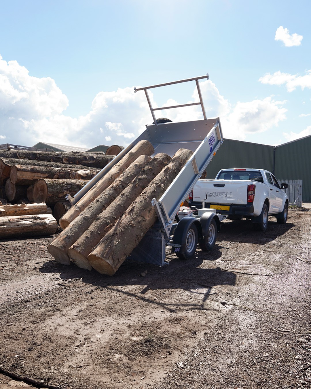 Tipper Trailers 3, Ifor Williams from Southern Trailers
